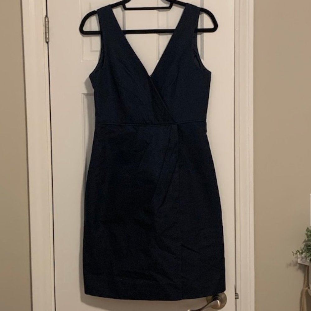 Classic J.Crew Navy Dress